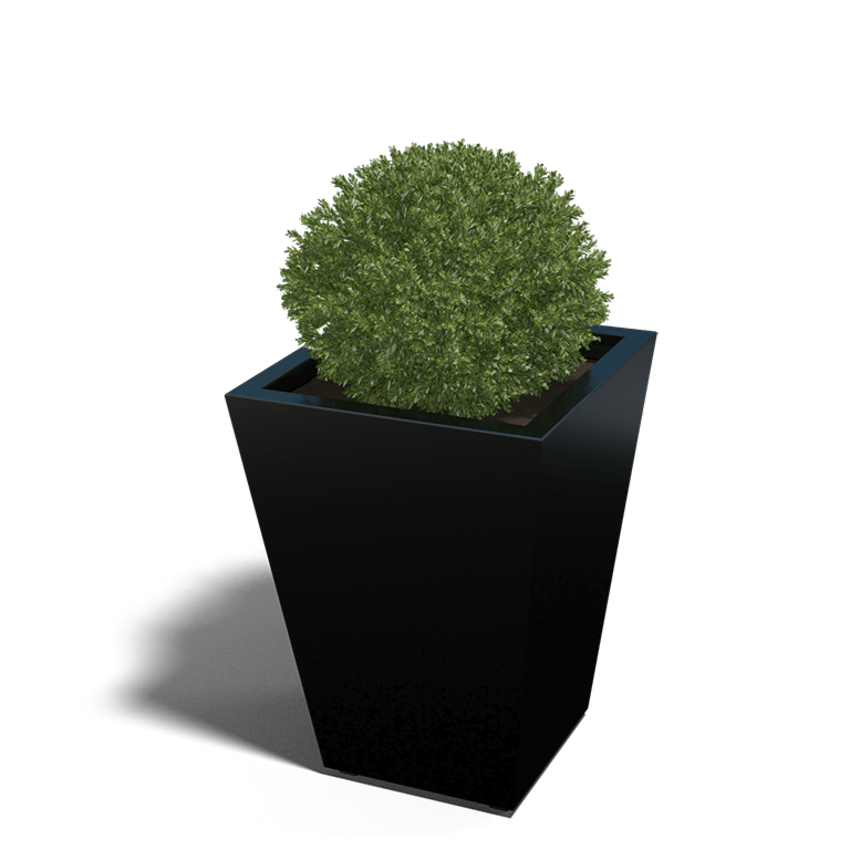 Plantenbakken cone gepoedercoat