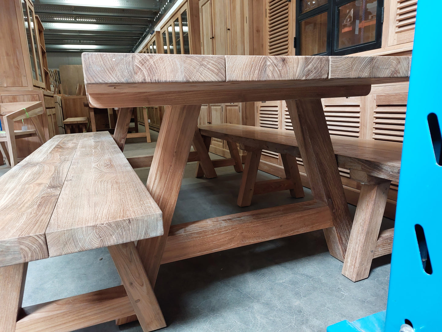 Picknicktafel met banken Kastil uit Teakhout 250 cm