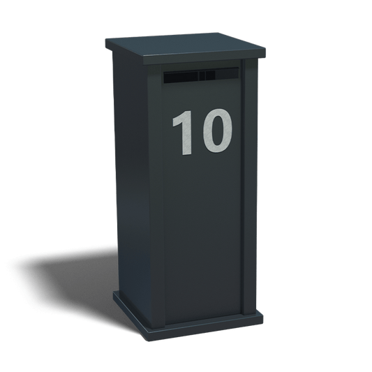 Brievenbus arizona in gepoedercoat staal S