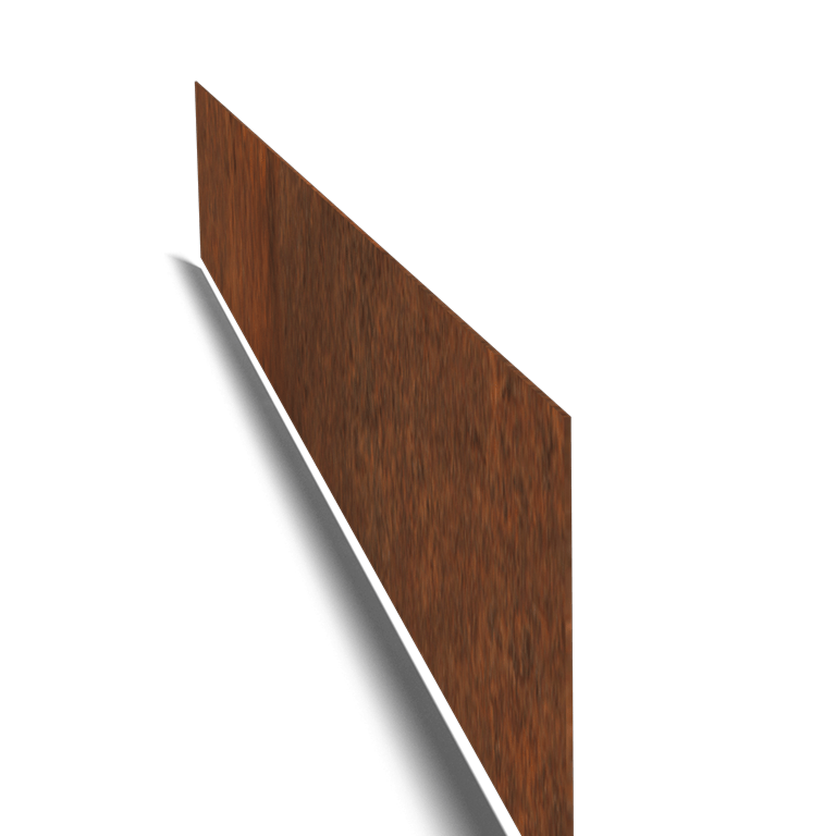Corten steel edge restraint straight 15 cm (150 cm long)