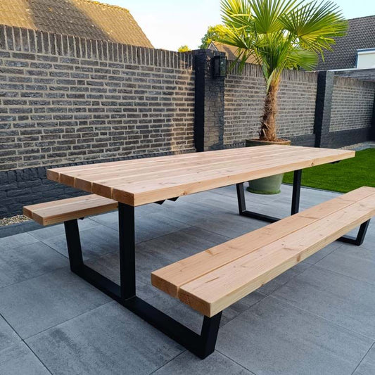 Picknicktafel met banken 160 cm