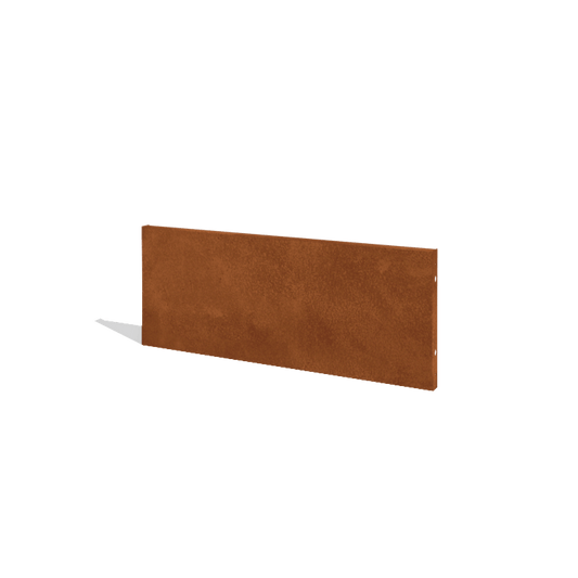 Corten steel fence H panel 120 x 47.5 cm
