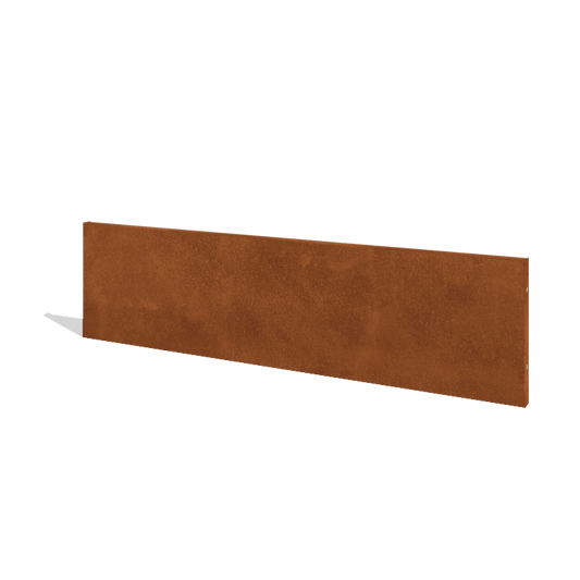 Corten steel fence H panel 180 x 47.5 cm
