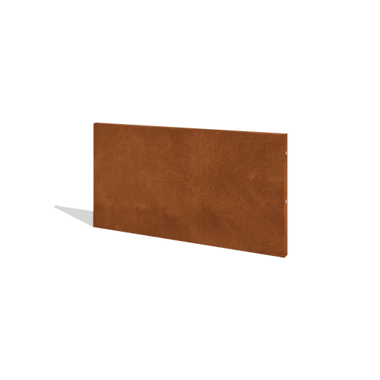 Corten steel fence H panel 120 x 63.3 cm