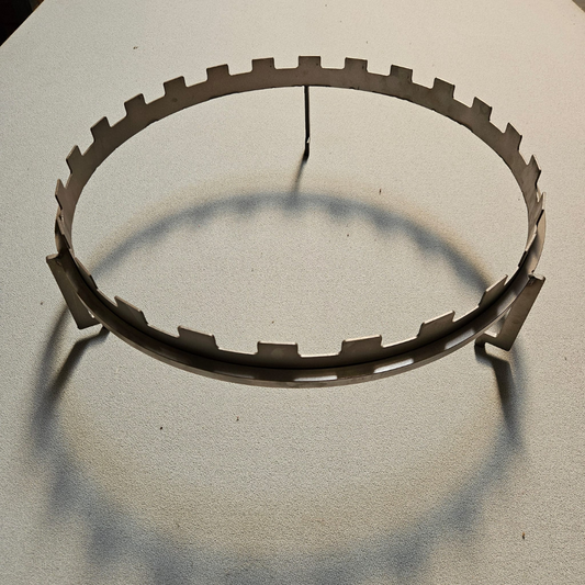 Horizontal skewer ring