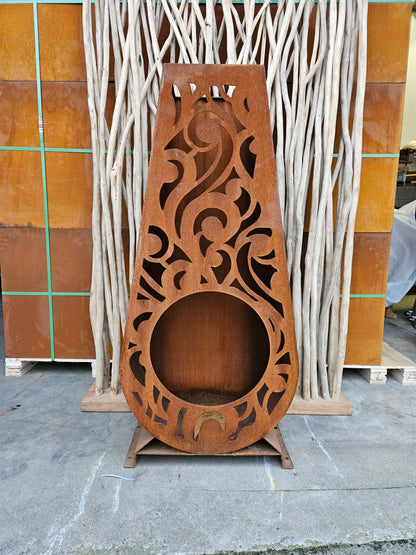 Chauffage de terrasse 130cm avec motif