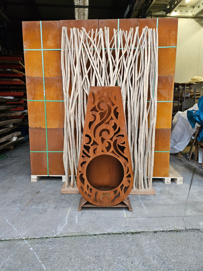 Chauffage de terrasse 130cm avec motif