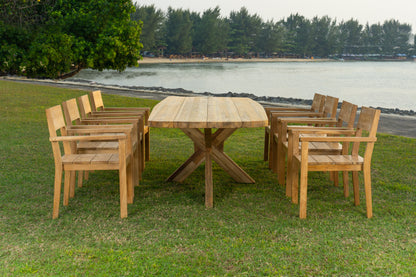 Teak garden table 300 cm OWI 
