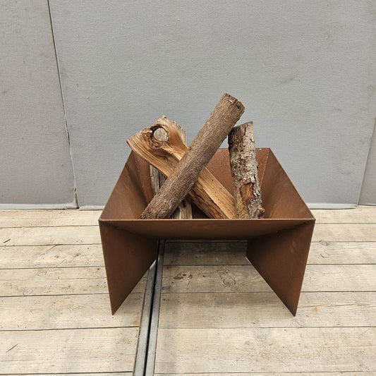 Brasero carré 50 cm x 50 x 50