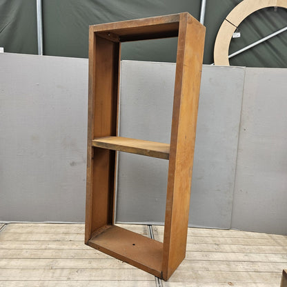 Corten steel wood storage 180 cm x 80 cm