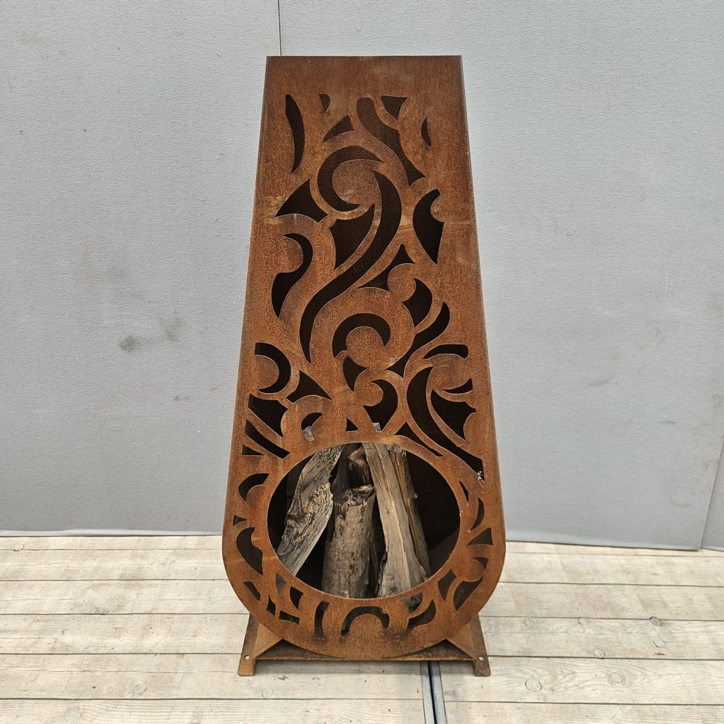 Terraskachel van 130 cm met patroon