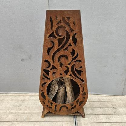 Terraskachel van 130 cm met patroon