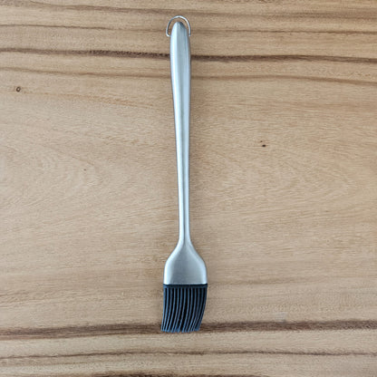 Stainless steel oil brush
