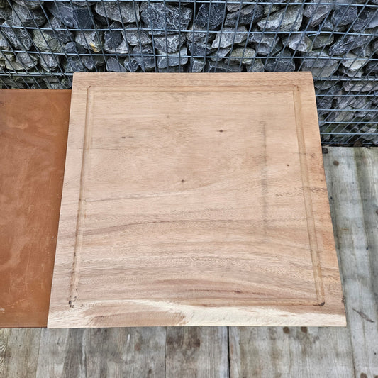 Kapblok in massief hout