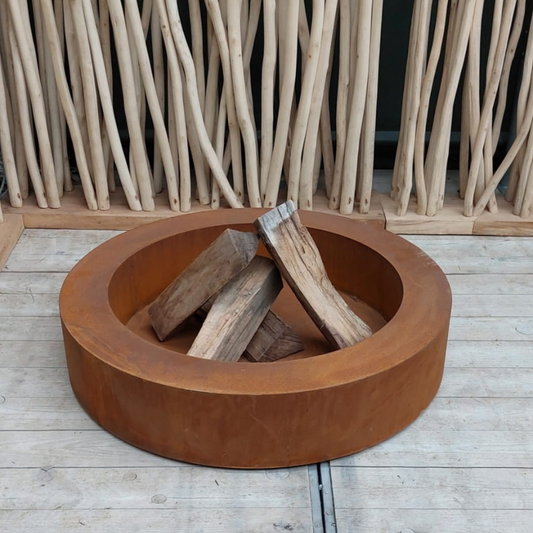 Ronde vuurschaal D91 cm x H 20