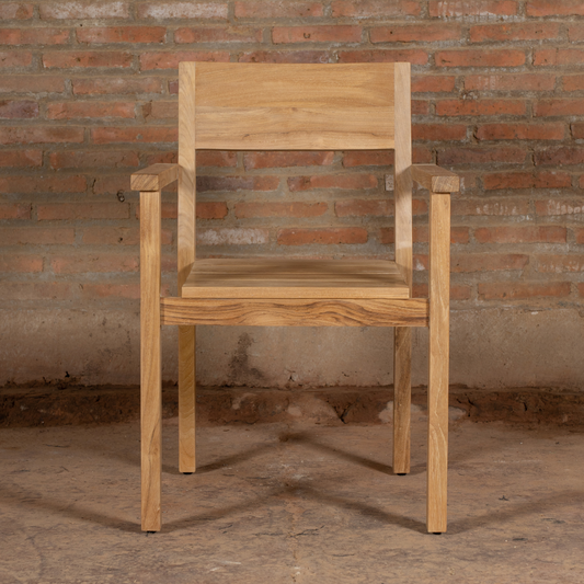 Premium Stackable Teak Garden Chair Salawati 1st