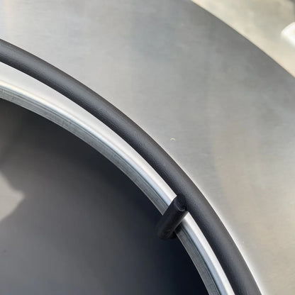 BBQ Plancha Grill Amigo - With cover and wood storage Ø67cm