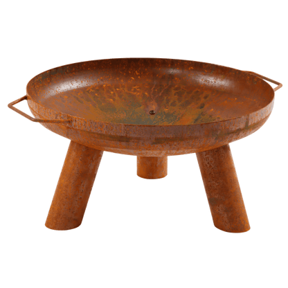 Fire bowl 108 x 98 x 31 cm in Corten steel