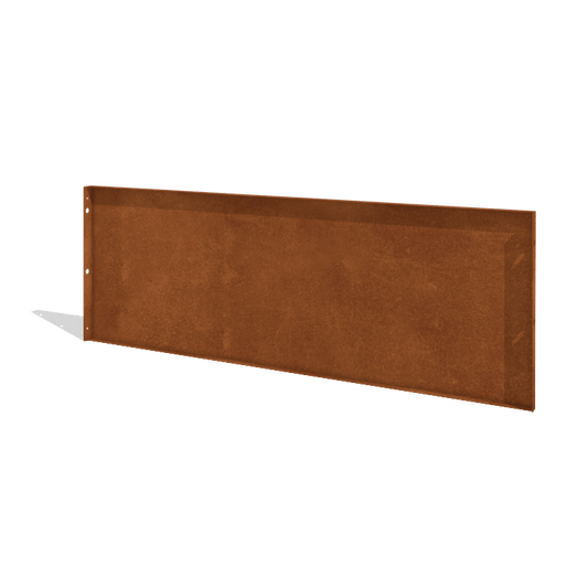 Clôture en acier Corten panneau H 180 x 63,3 cm