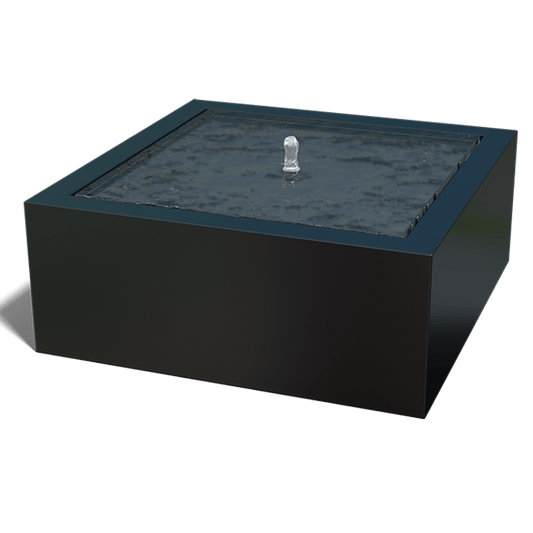 Table à eau en aluminium 100 x 100 x 40 cm
