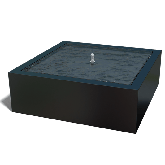 Table à eau en aluminium 120 x 120 x 40